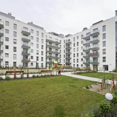 Angielska Grobla Q4apartments شقة *
